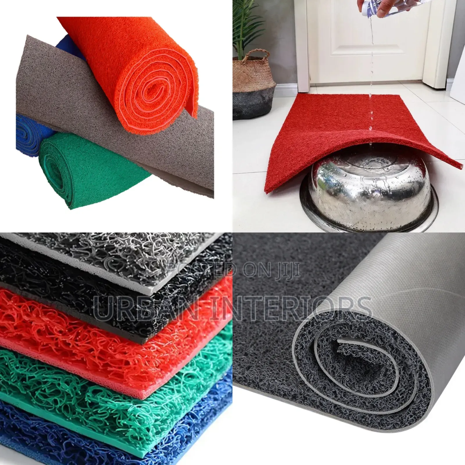 Soft PVC Anti-Slip Mats Spaghetti Anti-Slip Mats