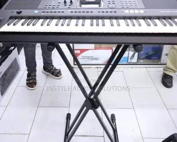 Yamaha PSR- E 473 Keyboard Original - Metallic Stand Pay on Delivery - thumbnail 4