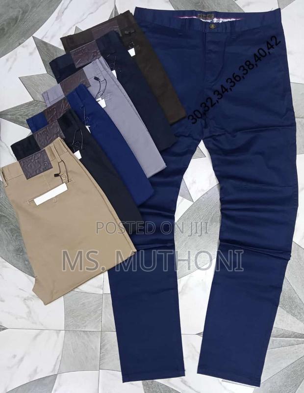 Gents Quality Khaki Trousers Size Size 30-42