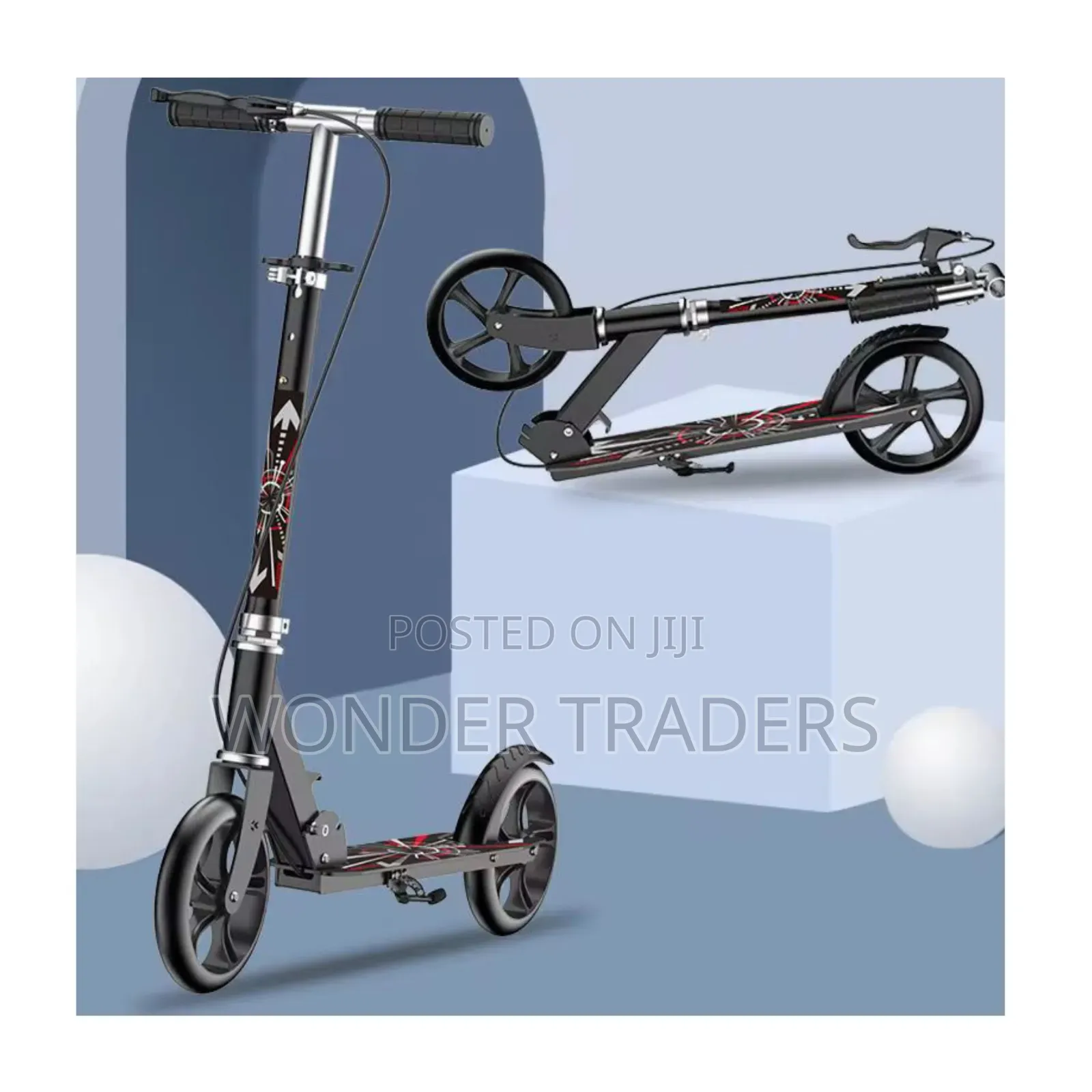 Foldable Metallic Scooters ,