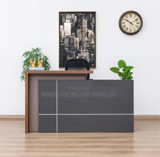 Reception Desk; 1800mm Executive Reception Office Desk - thumbnail 4