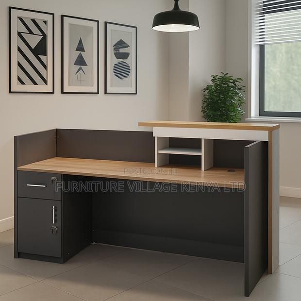 Reception Desk; 1800mm Executive Reception Office Desk - thumbnail 5