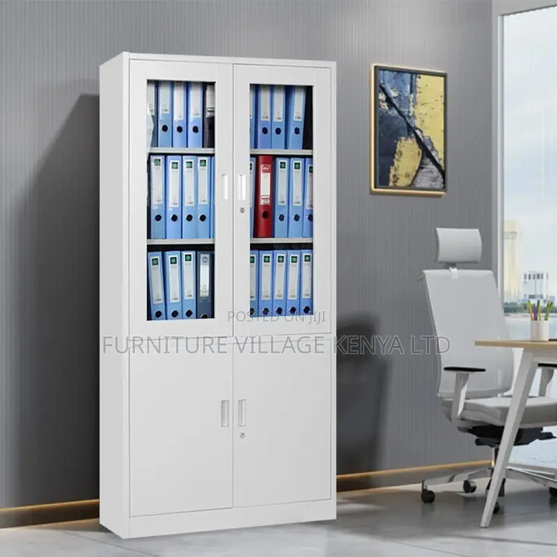 Office Cabinet; 2-door Metallic Office Cabinet