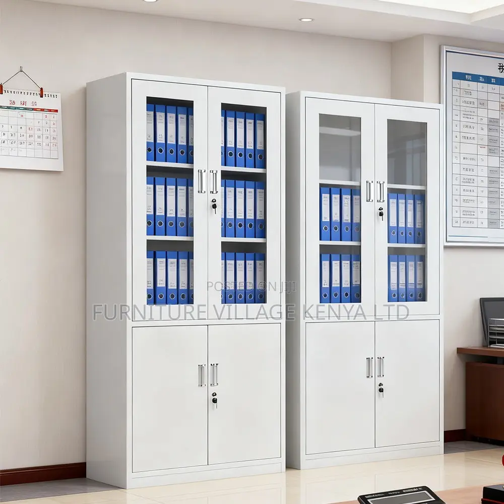 Office Cabinet; 2-door Metallic Office Cabinet