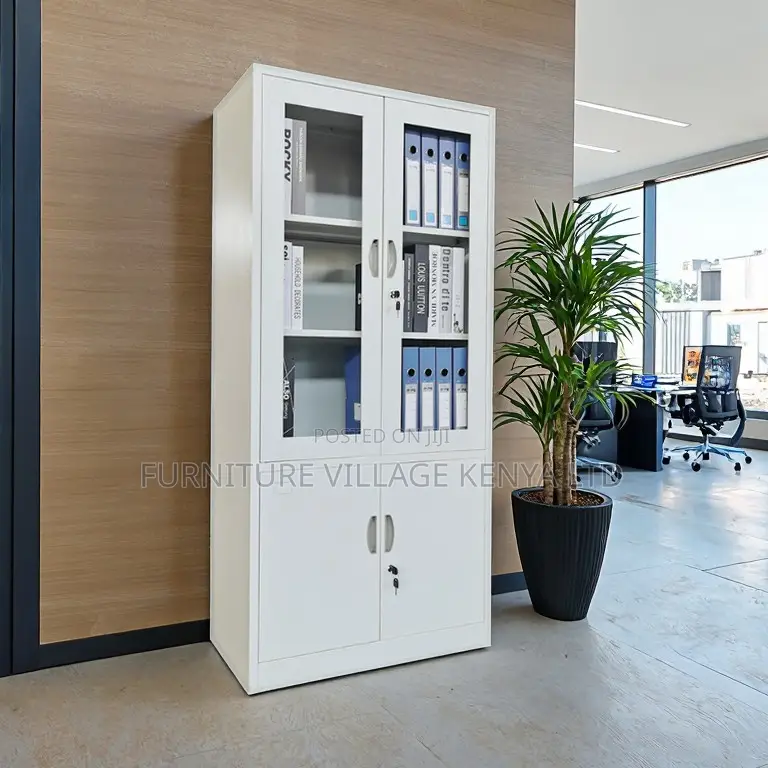 Office Cabinet; 2-door Metallic Office Cabinet
