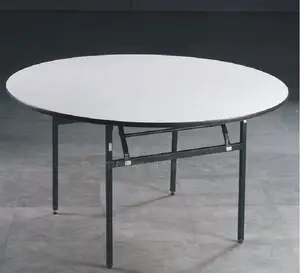 Office Table; Multi-purpose Round Folding Table