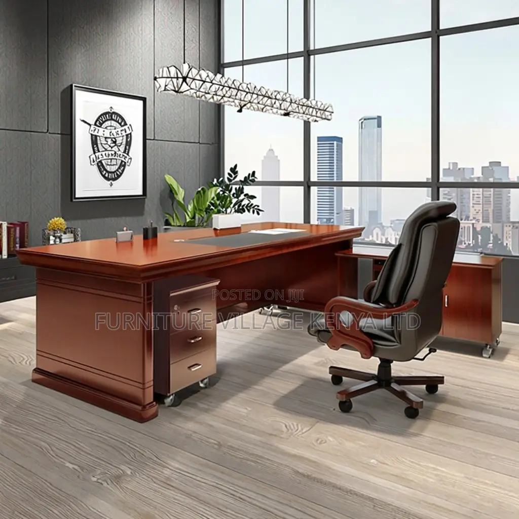 Office Desk; 2m Modern Executive Office Desk
