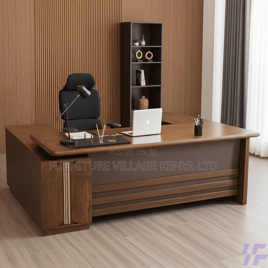 Office Desk ; 1800mm Executive L-shape Table