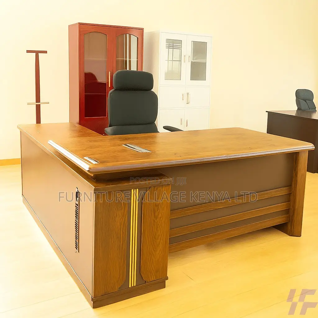Office Desk ; 1800mm Executive L-shape Table