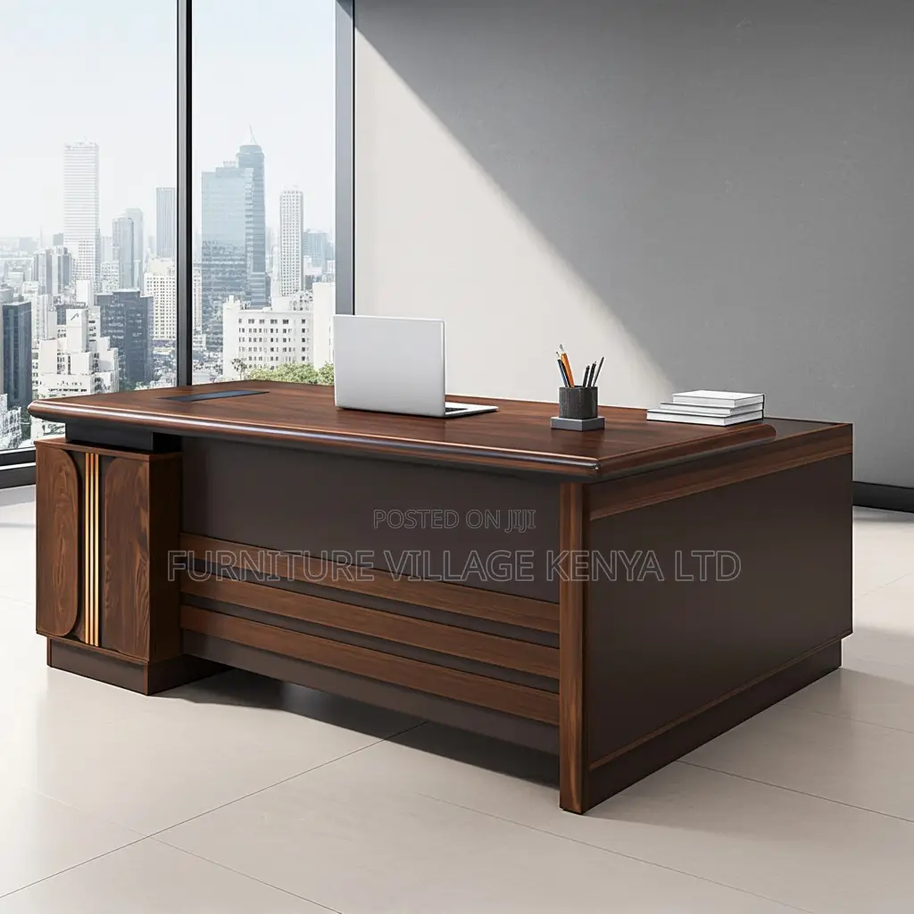 Office Desk ; 1800mm Executive L-shape Table