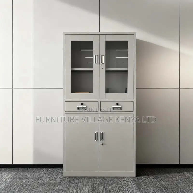 Office Cabinet; 2-door Metallic Office Cabinet