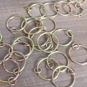 Golden Antic Circular, Strong And Durable Drapery Rings - thumbnail 2