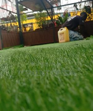 35mm ,Non Trimmable Outdoor Restaurant Artificial Grass Carpet - main view