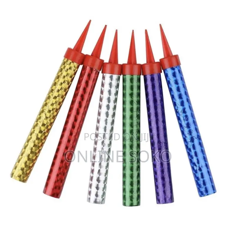 Birthday Cake Sparkler Candles Sparkling Fountain Firework Toppers