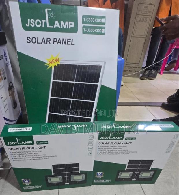 Jsot 600w (300+300w) Solar Led Flood Light – Ip67