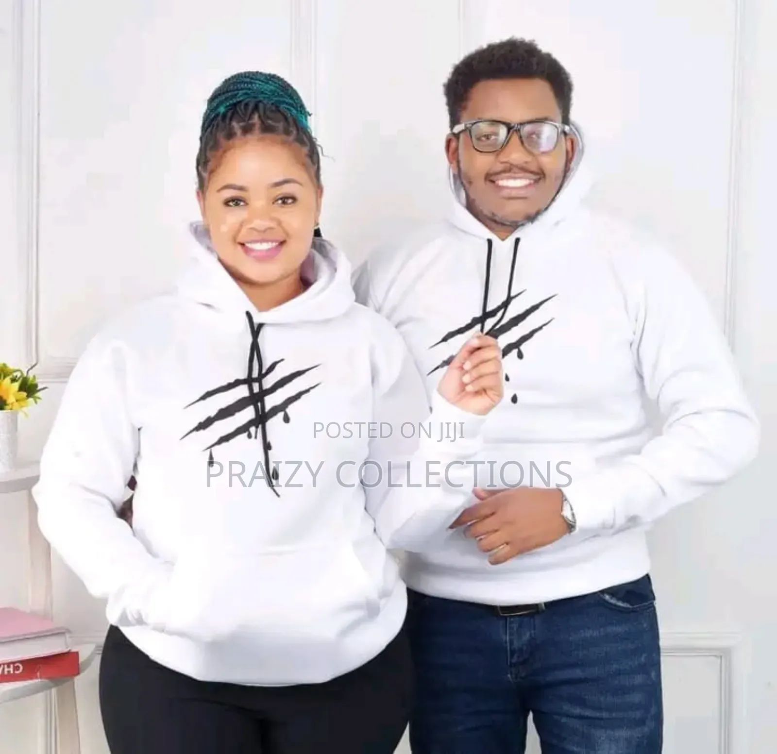 Power Pair Printed Hoodie