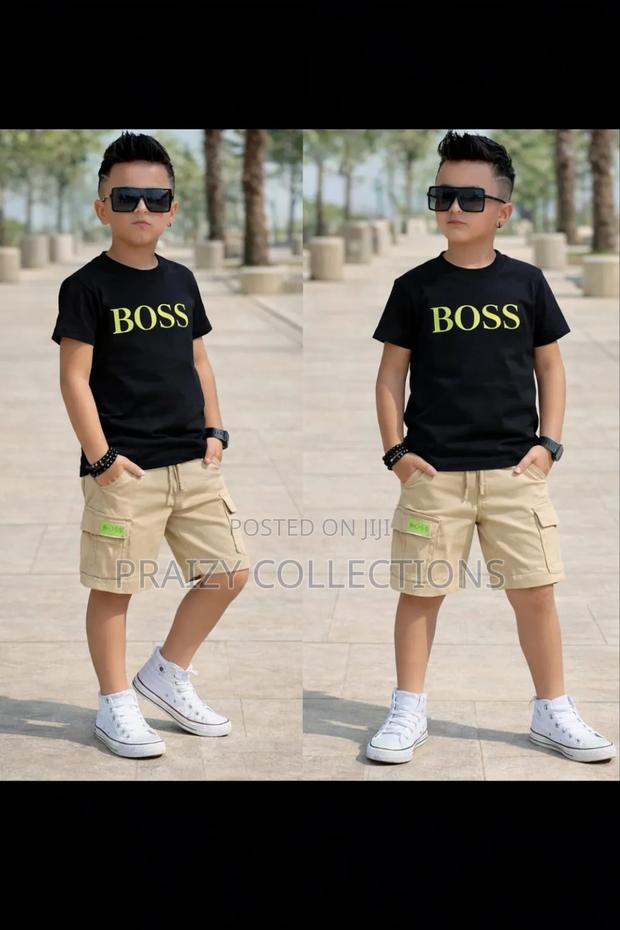 Boss Kids Short N Tshirt Set - main view