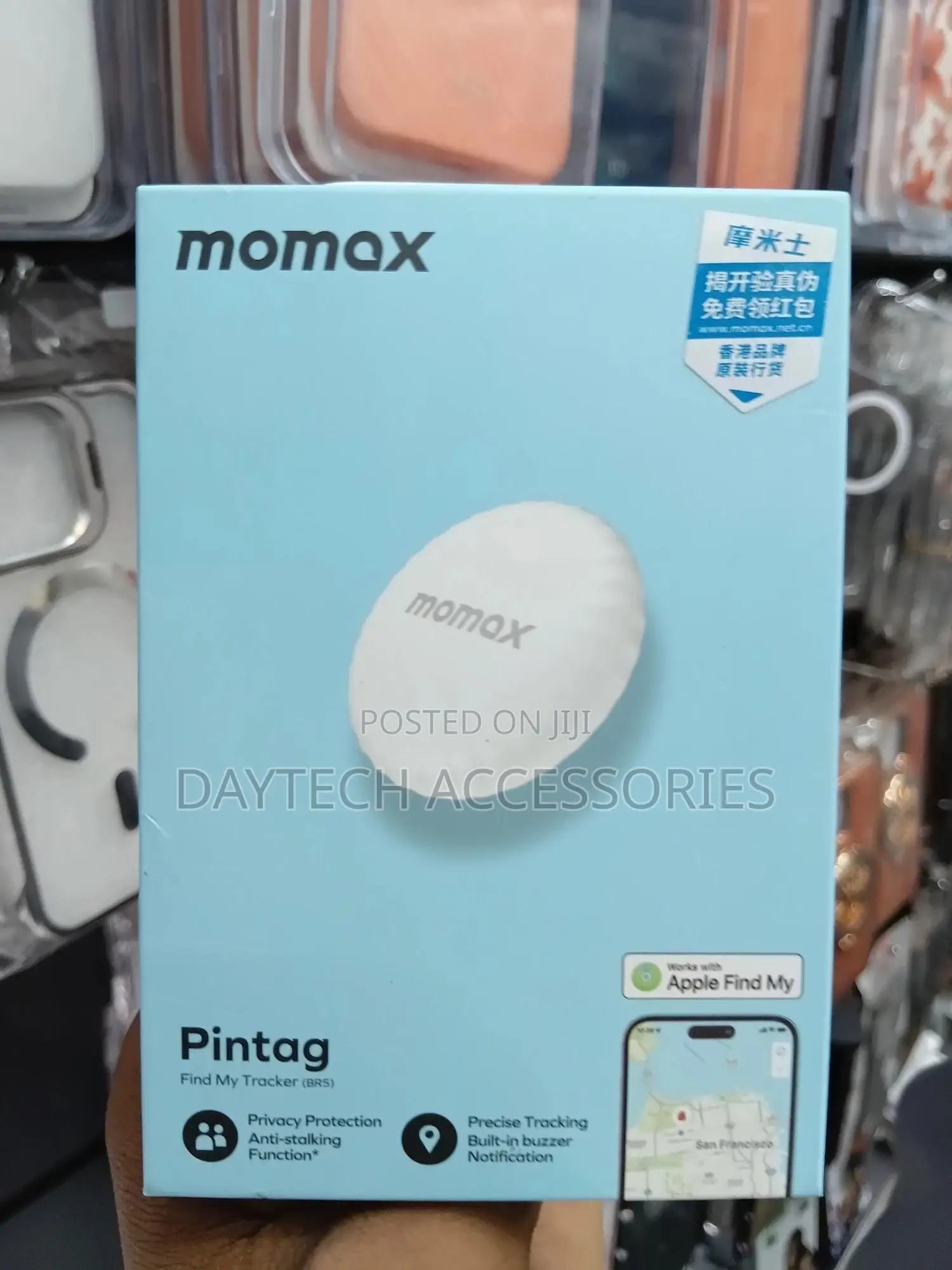 The Momax Pintag Br5 Is an Apple Find My Certified Wireless Tracker