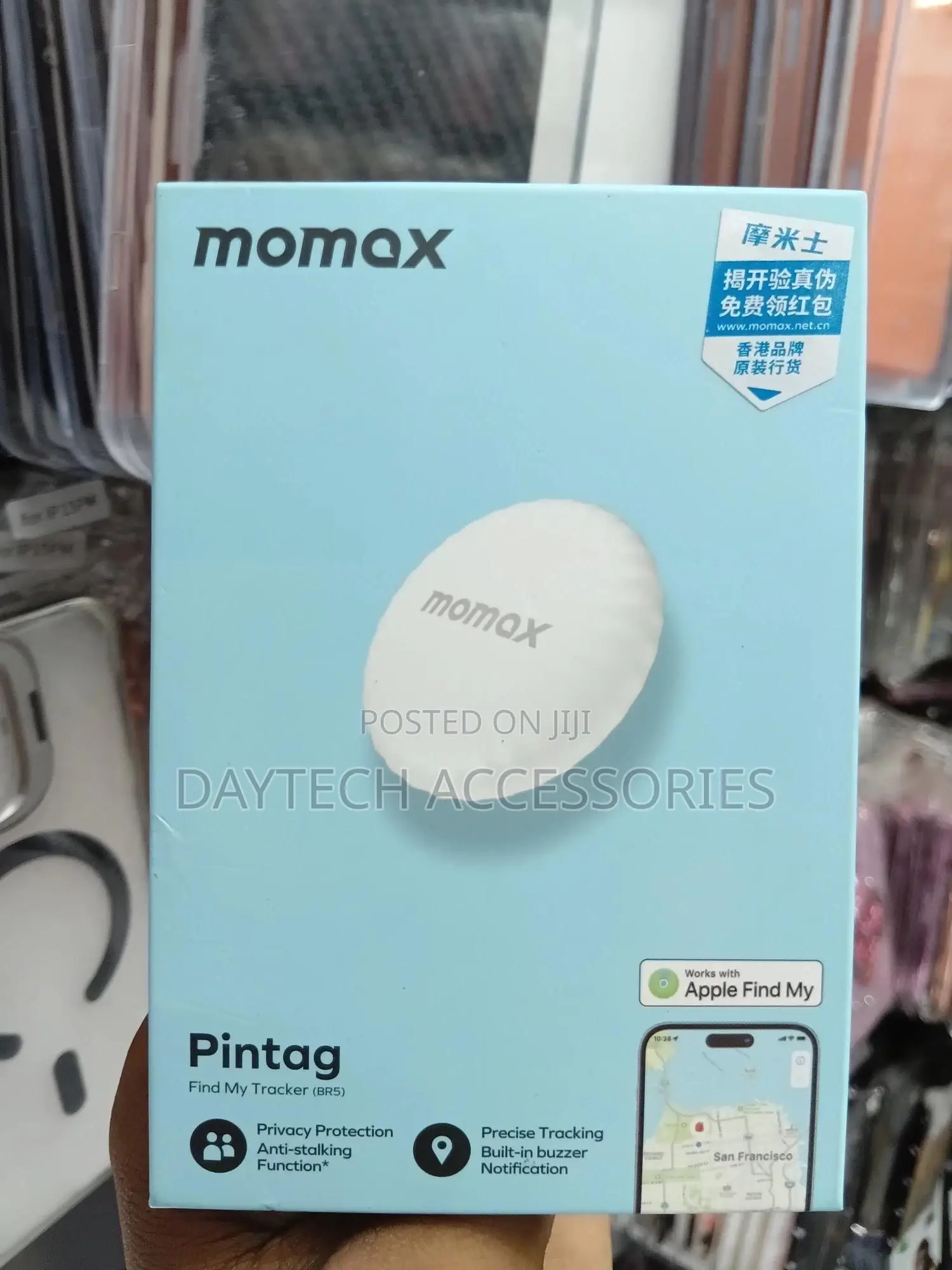 Momax Br5 Pintag Find My Tracker