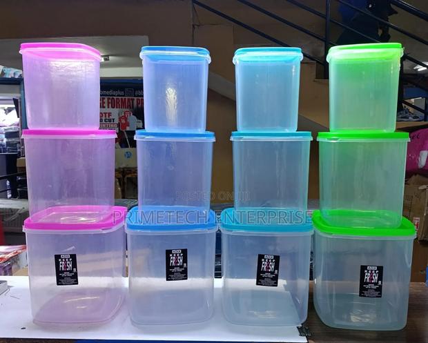 3 PCS Cereal Storage Containers - main view