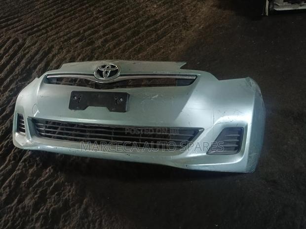 Bumper Front, Ractis Light Blue X Japan, Clean - main view