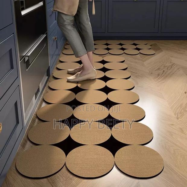 Big Size,Thick Super Absorbent Modern Kitchen Mats. 2pc Set