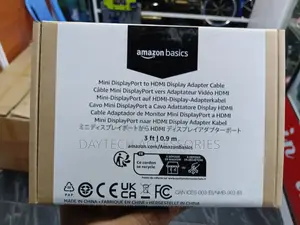 Amazon Basics Mini Displayport to Hdmi Adapter Cable.