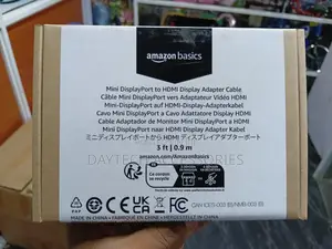 Amazon Basics Mini Displayport to Hdmi Adapter Cable.