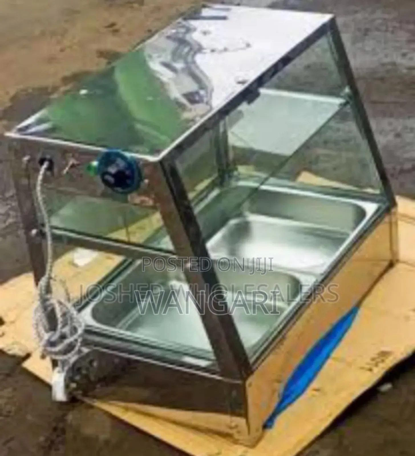Pay on Delivery Chips Warmer Double Insert. P.O.D