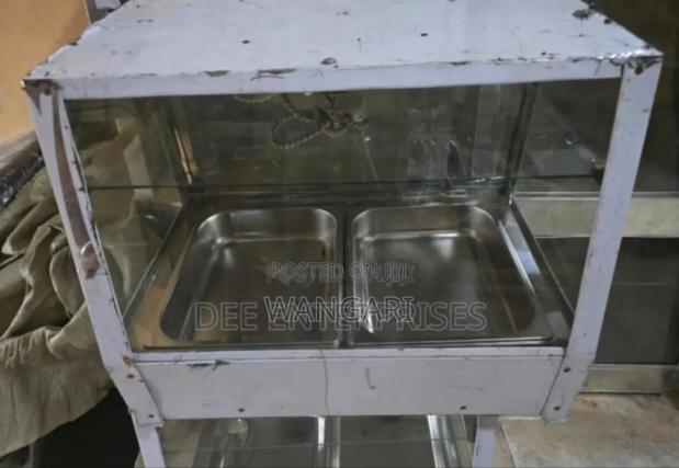 With Double Plates Chips Warmer Double Insert