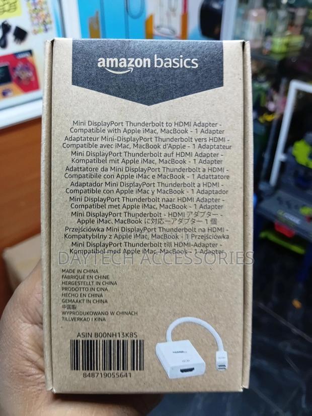 Amazonbasics Mini Displayport Thunderbolt to Hdmi Adapter. - thumbnail 4