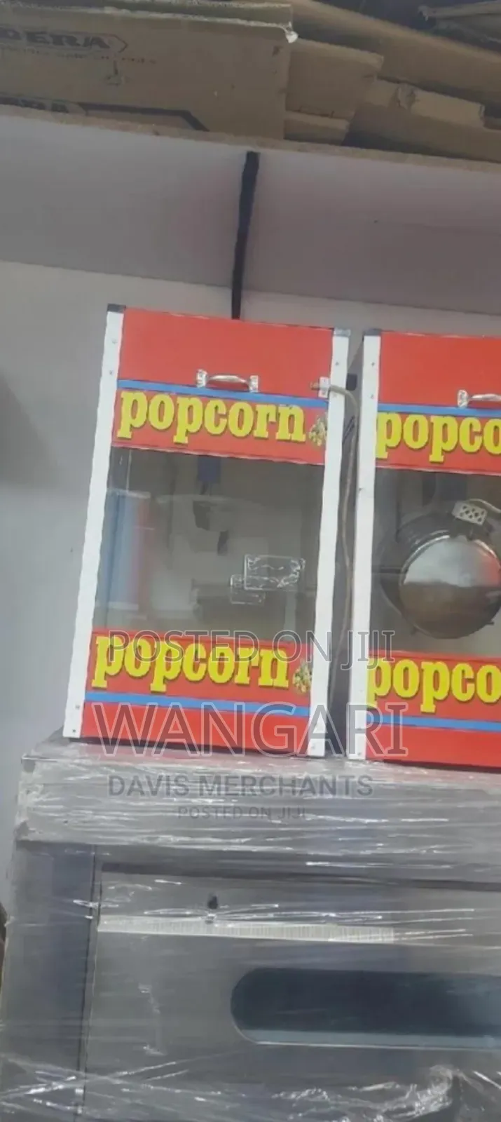 New Ins. Original Popcorn Machine