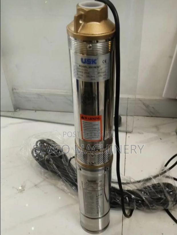 Heavy Duty Deep Well Electric Submersible Water Pump 0.75hp