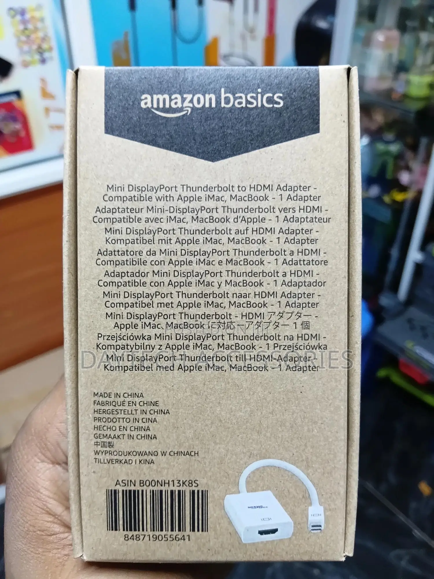 Amazonbasics Mini Displayport (Thunderbolt) to Hdmi Adapter - White