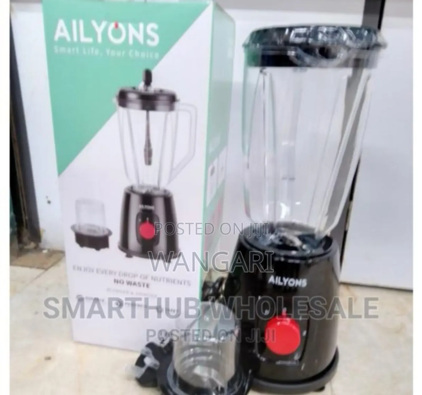 Colour Black Ailyons Blender 2in1