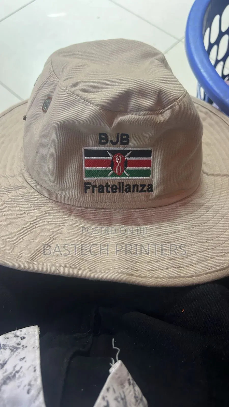 Safari Harts Embroidery Branding