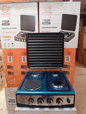 Eurochef Ec-6025 Table Top 3g + 1e Cooker