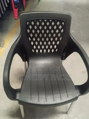 Complast Armchair With Metal Tubing Legs/ Stands