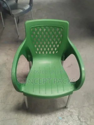 Complast Armchair With Metal Tubing Legs/ Stands