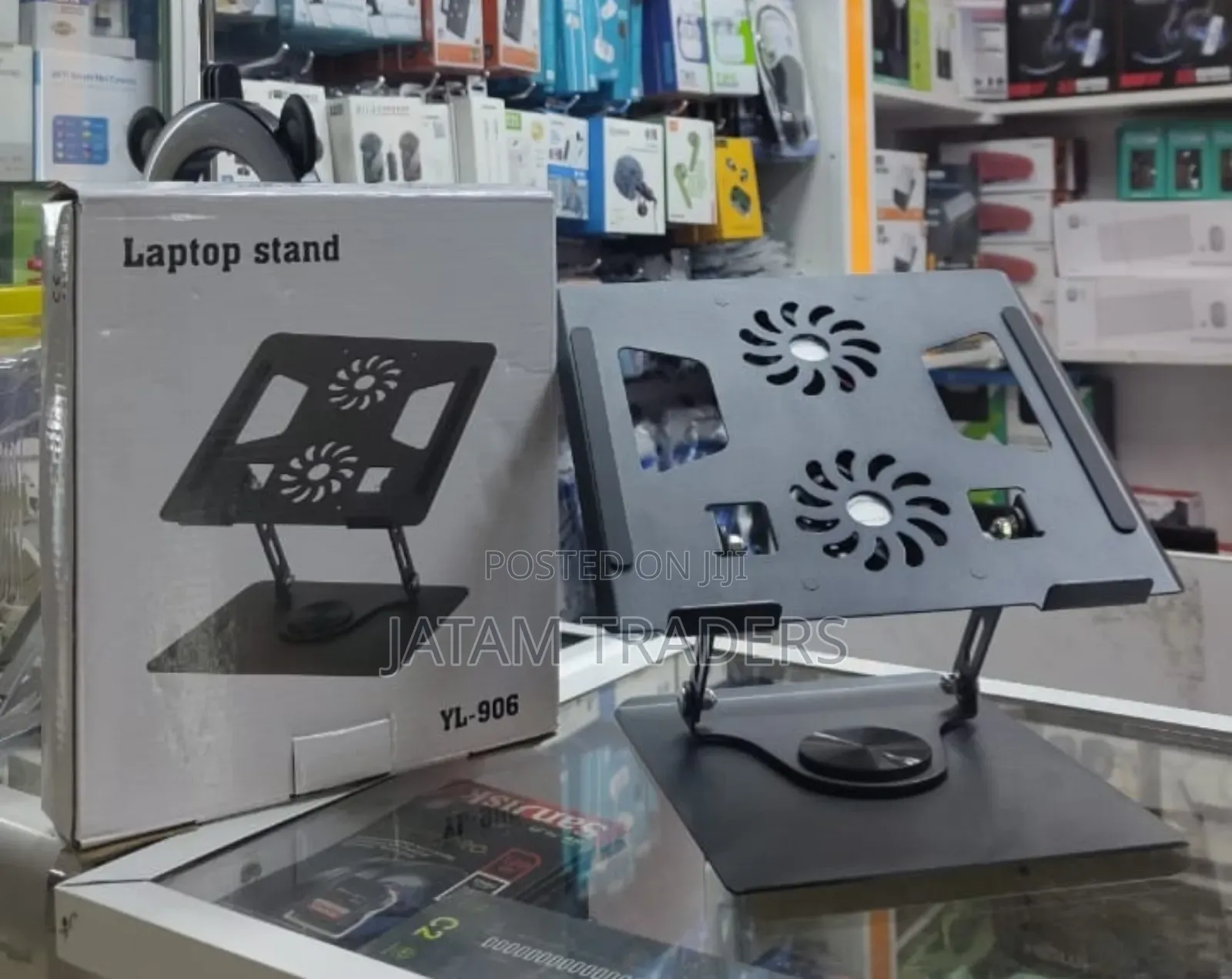 Double Fan Laptop Stand