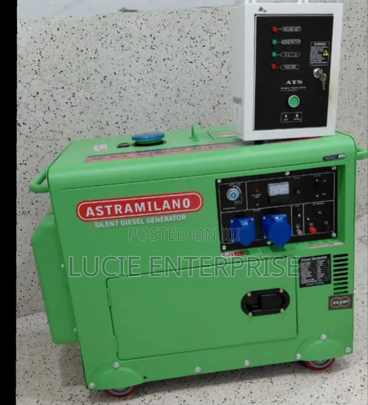 Astramilano Silent Diesel Generator 15kva With Ats