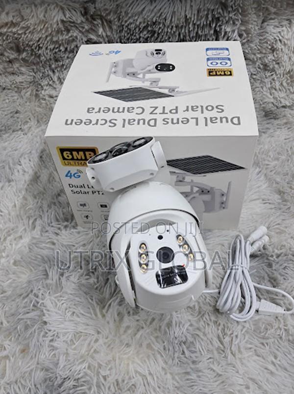 Ubox 6mp 4g Dual Lens Sim Card Solar Camera