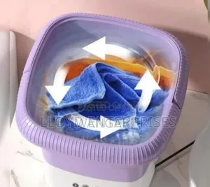 Light Clothes. Portable Washing Machine. Efficient