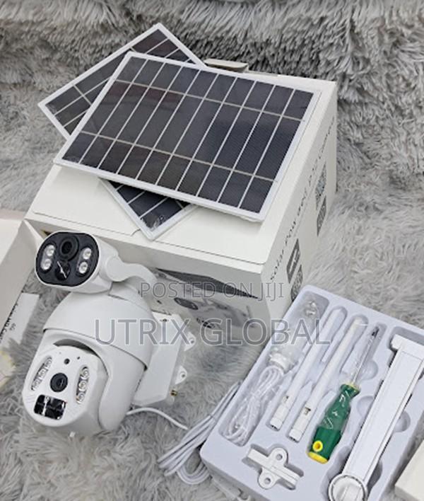 Ubox 6mp 4g Dual Lens 360° Solar Powered Camera
