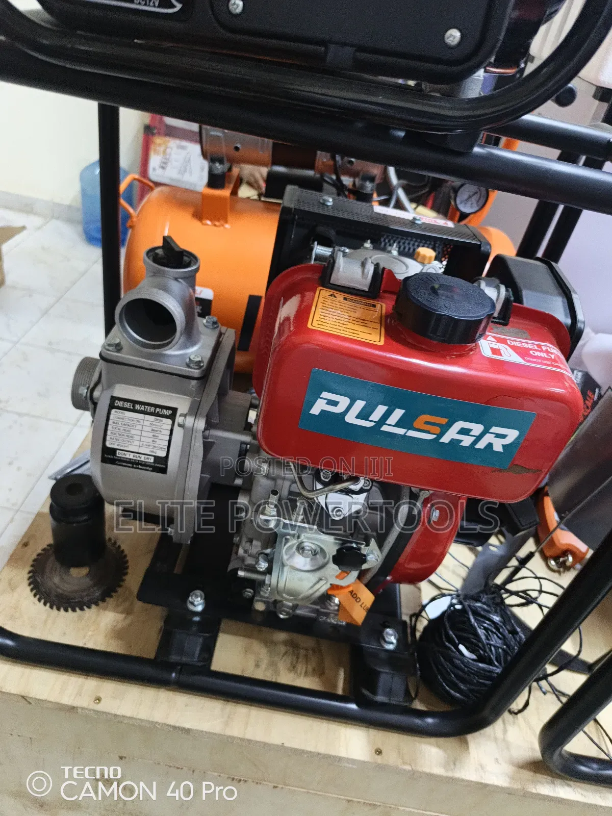 6.0 Hp Diesel Water Pump