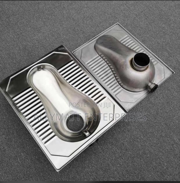 Stainless Step Asian Steel Toilet