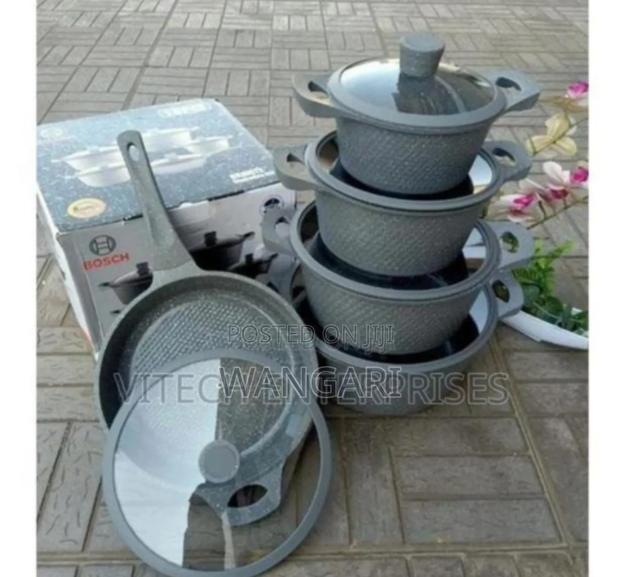 With Pan Bosch 11pcs Cookwares