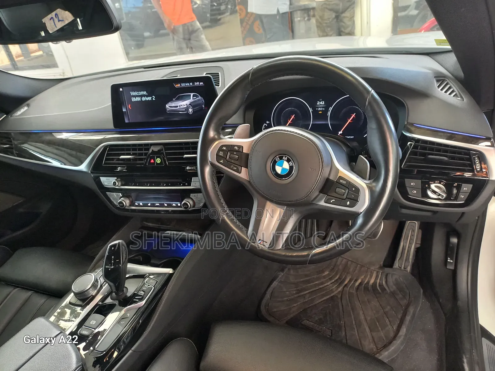 BMW 523i 2019 White