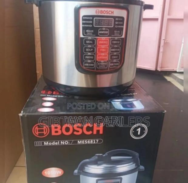 Colour Silver Bosch Electric Pressure Cooker - main view