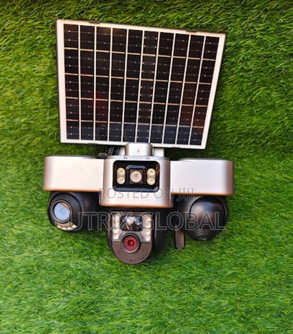 Advanced 3 Lens 4g Solar Security Camera